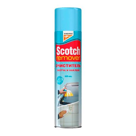 KANGAROO Scotch remover удалитель скотча и наклеек 420мл./20шт. 331214