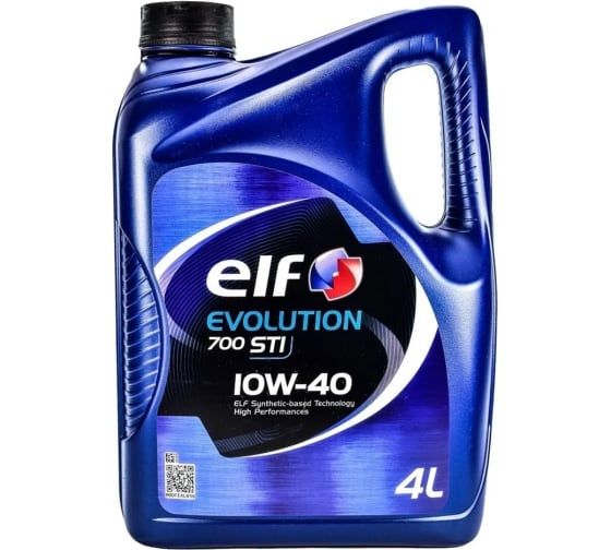 Elf Evol 700 STI 10W40, 4 л Моторное масло