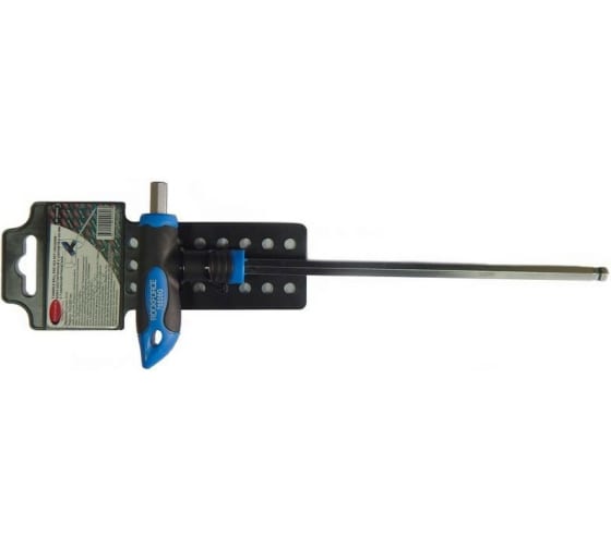 Ключ шестигранный  H6x150мм RF-76506G: Т-образный с шаром и прорезиненной рукояткой, на пластиковом 