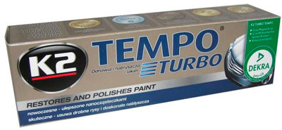 TEMPO Паста восковая для новых покрытий (красная) 120г. 1шт./40шт.
