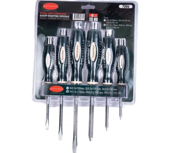 Набор отверток RF-7006 силовых, 6пр. ROCKFORCE /1