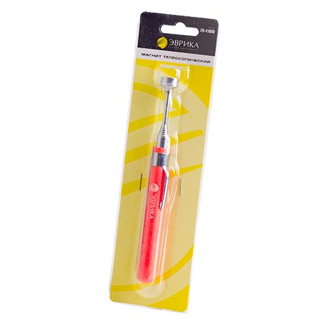 Магнит ER-41006 телескопический с резиновой ручкой до 2,3 кг, max длина 61см ЭВРИКА 1/50/100