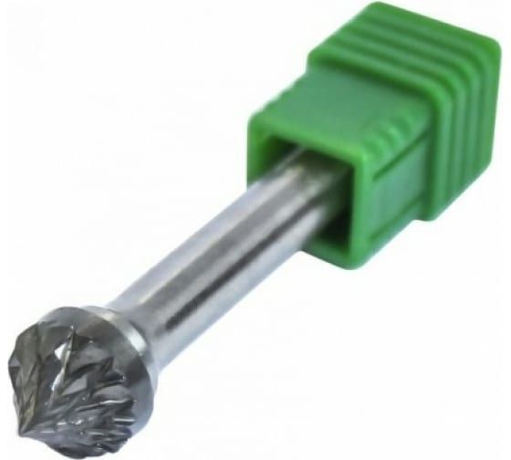 Шарошка RF-617K0603 коническая "пика" по металлу(Ø 6мм,Ø хвостовика 6мм),в пластиковом футляре ROCKF