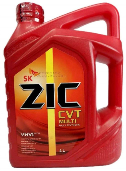 ZIC CVT MULTI (4л) синтетическое трансмиссионное масло