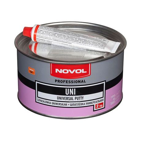 NOVOL Шпатлевка универсальная розовая UNI 2кг./6шт. 1105