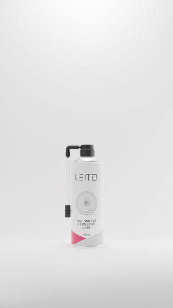 Аварийный герметик шин LEITO, 450мл