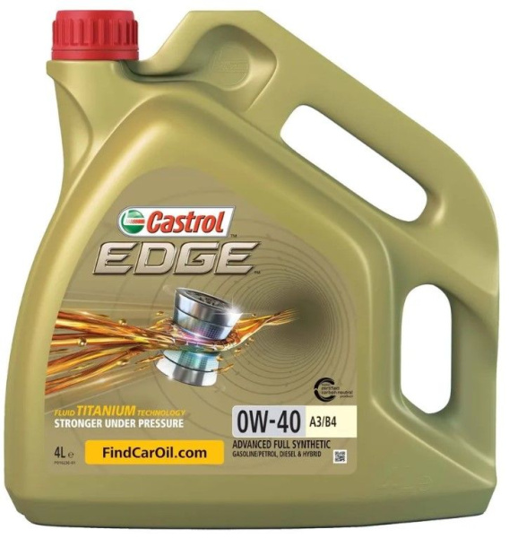 Масло моторное Castrol EDGE 0W40 4л