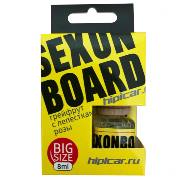 Ароматизатор КОНТЕКС деревянная бутылка "SEX ON BOARD" 1/20шт