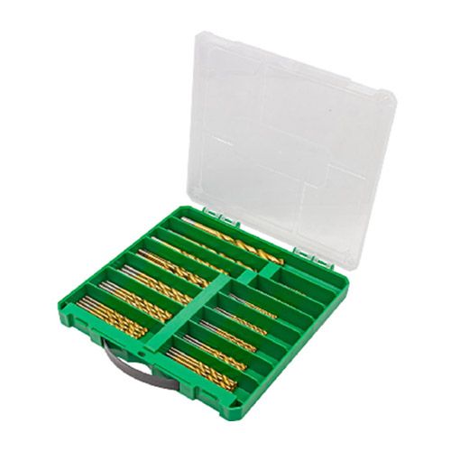 Набор сверл RF-924U100 по металлу HSS,100пр в кейсе ROCKFORCE /1/10