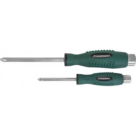 D70P175 Отвертка стержневая крестовая, ударная, силовая под ключ, PH1х75 47478