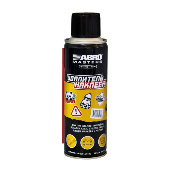 ABRO MASTERS Удалитель наклеек  SR-220-AM-RE