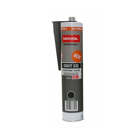 NOVOL Герметик шовный полиуретановый GRAVIT 630 черный 0,31л 33201 /12шт.