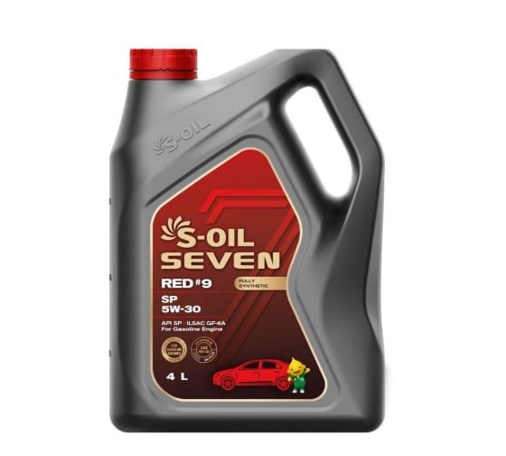 S-OIL Масло моторное SEVEN RED #9 SP 5W-30 4л