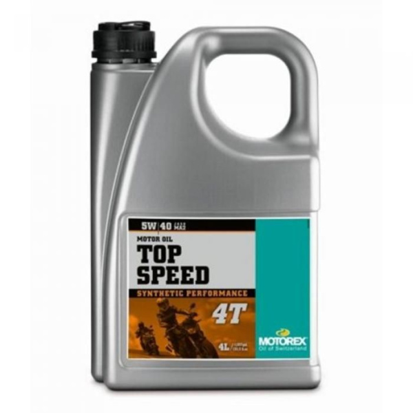 MOTOREX мото масло моторное TOP SPEED 4T 5W/40 JASO MA 2 (4л.)