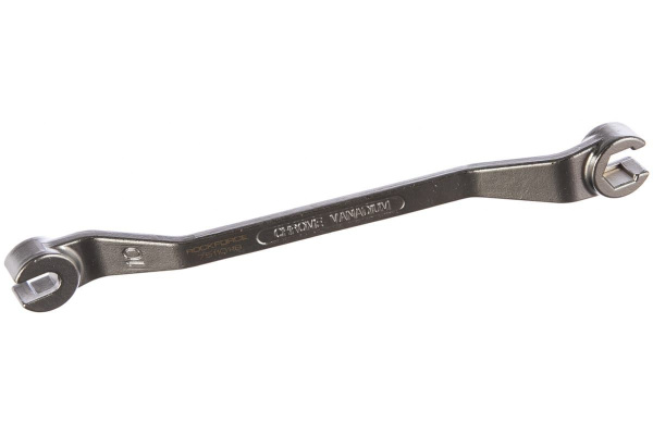 Ключ разрезной RF-7511011B для тормозных трубок с изгибом 45° 10x11мм, в блистере ROCKFORCE /1