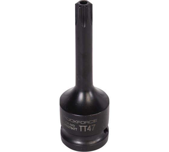 Головка-бита TORX ударная 1/2", TH47 с отверстием ROCKFORCE  RF-24607847T /1