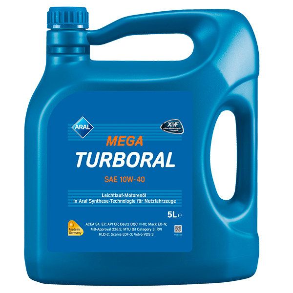 Aral масло Mega Turboral 10W-40 5 л.