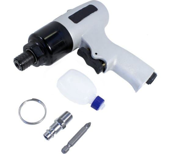 Пневмошуруповерт угловой 1/4''(108Нм, 9000об/мин, 114л/мин,6.3Bar,штуцер 1/4") ROCKFORCE /1