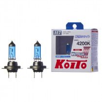 Лампа высокотемпературная Koito Whitebeam H7 12V 55W (100W), комплект 2шт