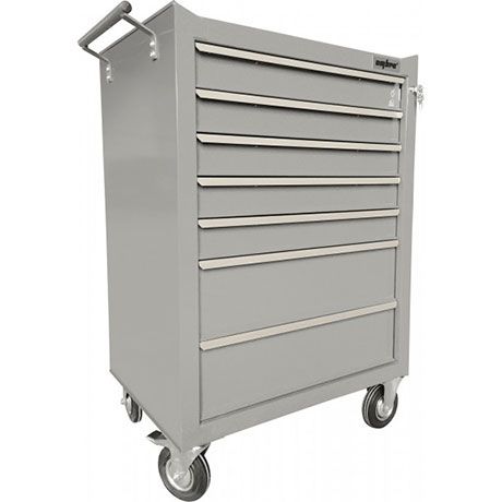 Тележка инструментальная 7-ми полочная (серая) 55894