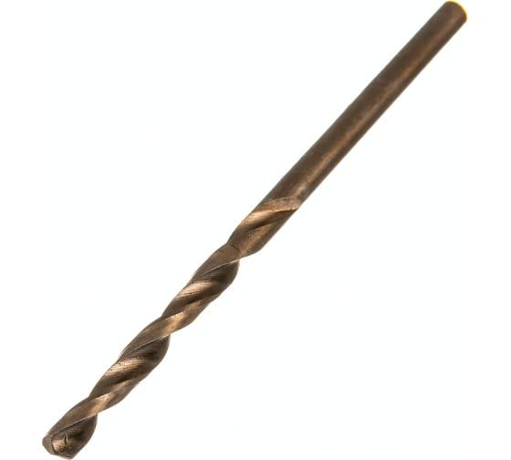 Сверло по металлу 3мм HSS+Co(10шт), в пластиковом футляре  ROCKFORCE /1