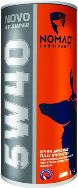 NOMAD Масло моторное Novo 4T Super SAE 5W40 (1 л.)