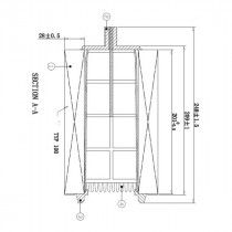 Фильтр воздушный DOUBLEFORCE DFA1126