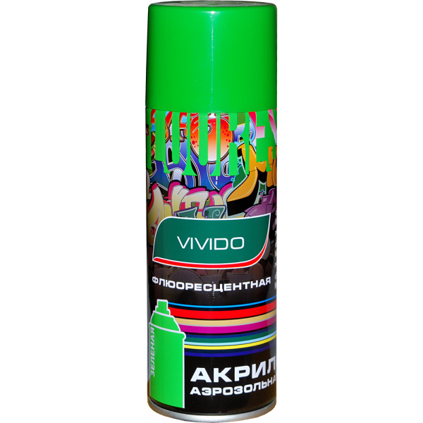 Аэрозоль VIVIDO ФЛЮОРЕСЦЕНТНАЯ ЗЕЛЕНАЯ