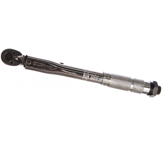 Ключ динамометрический ER-30270: 1/4"DR (5-25Nm) 270мм ЭВРИКА /1/10