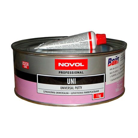 NOVOL Шпатлевка универсальная розовая UNI 1кг./8шт. 1103