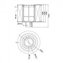 Фильтр воздушный DOUBLEFORCE DFA1140