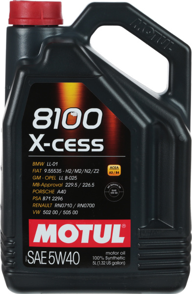 MOTUL 8100 X-CESS 5W-40, 5L